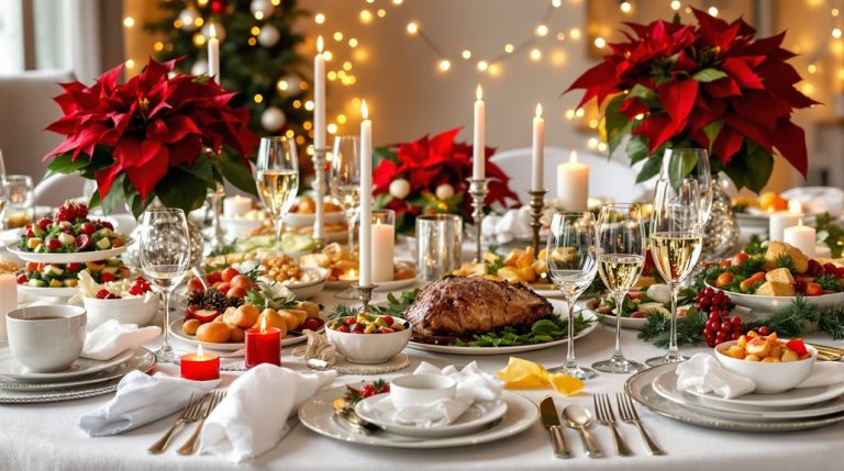 menu de succès pour le traiteur de Noël