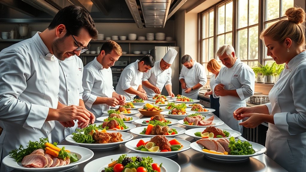 l'excellence culinaire par le travail d'équipe