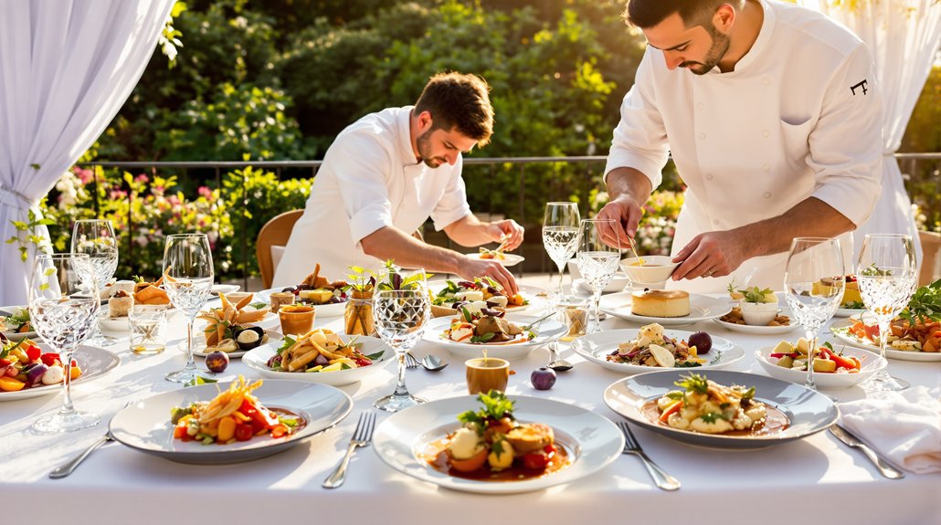 expertise culinaire pour événements