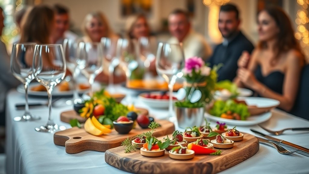 catering personnalisé pour les célébrations