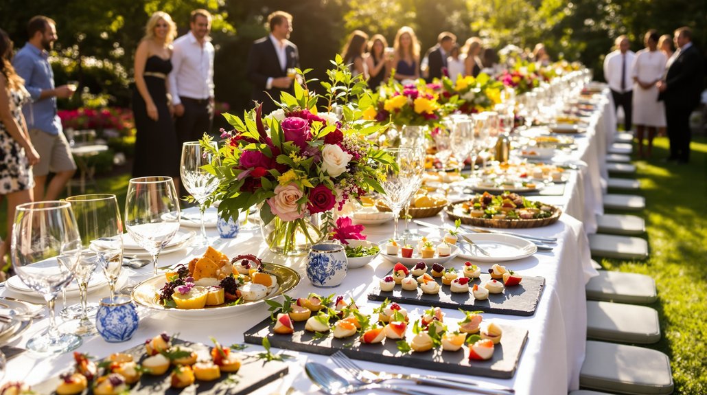 services spécialisés de traiteur pour événements