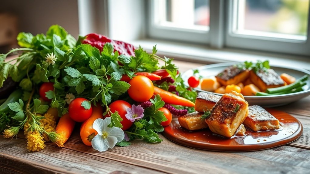 ingrédients saisonniers frais excellence