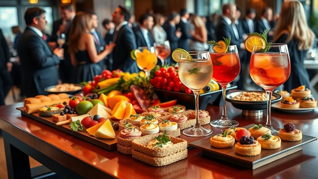 cocktails signatures et buffets