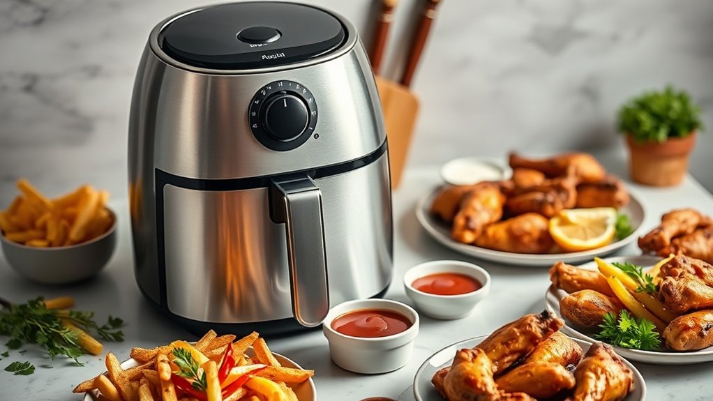 conseils de cuisson à la friteuse à air