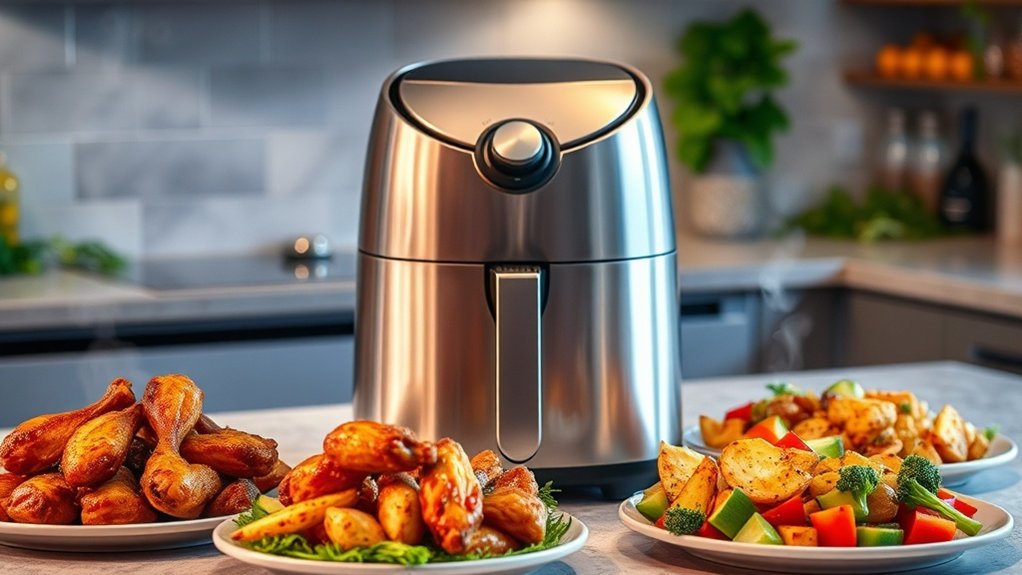 révolution des repas à la friteuse à air