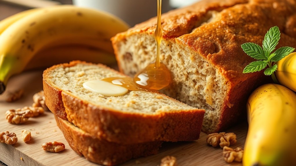 ingrédients essentiels pour le pain à la banane