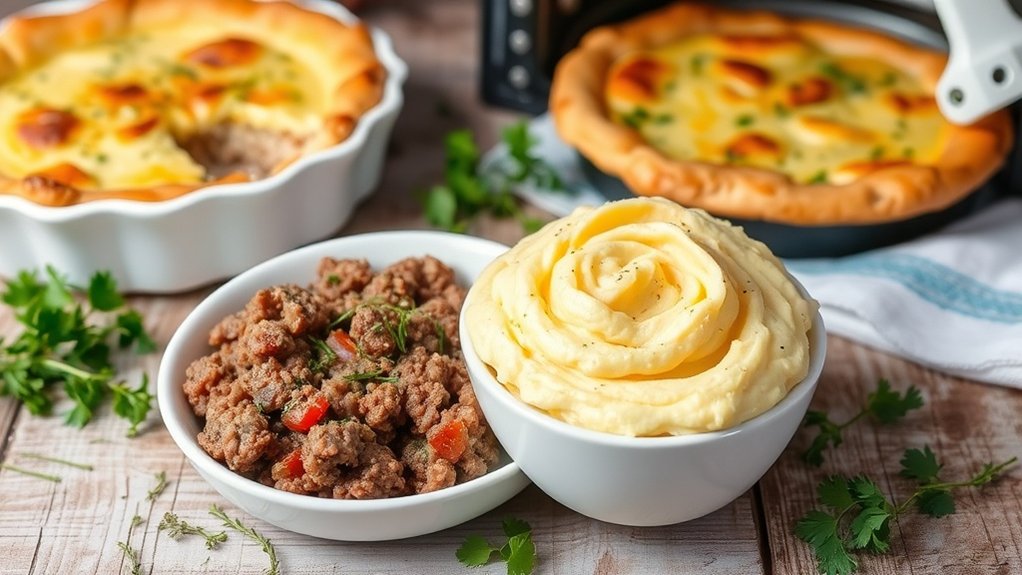 viande de qualité pommes de terre savoureuses