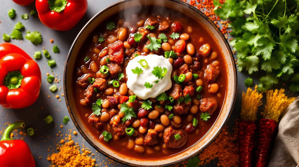 chili rapide et savoureux