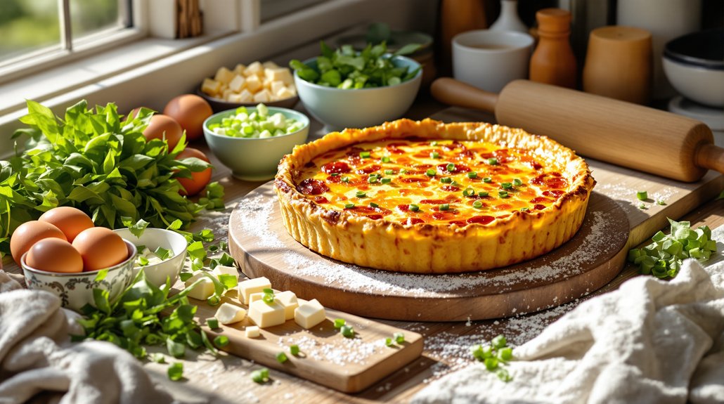 recette traditionnelle de quiche lorraine